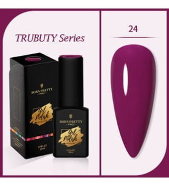 Born Pretty Trubuty No:24 Mürdüm Parlak Kalıcı Oje