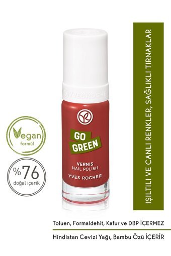 Yves Rocher Go Green No:07 Gül Kurusu Parlak Oje