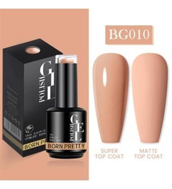 Born Pretty BG010 Nude Parlak Kalıcı Oje