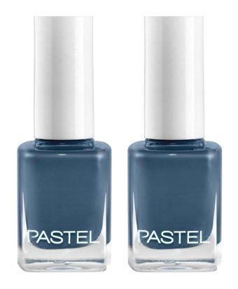 Pastel No:237 2'li Petrol Mavisi Parlak Simli Oje