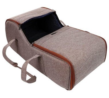 Maller Baby Keten 13 kg Kapasiteli Taşıma Askılı Portbebe Bej