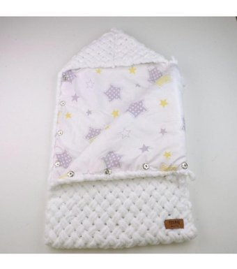 Tosbiq Baby Puffy Portbebe/Kundak Beyaz