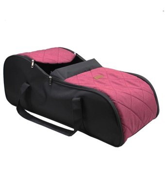 Babymol Quantum 9 kg Kapasiteli Taşıma Askılı Portbebe Pembe-Siyah