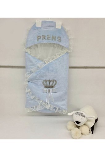Bebe Prens Prenses Portbebe/Kundak Mavi