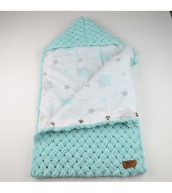Tosbiq Baby Puffy Portbebe/Kundak Mavi