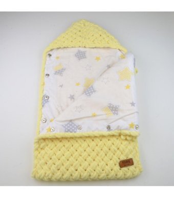 Tosbiq Baby Puffy Portbebe/Kundak Sarı