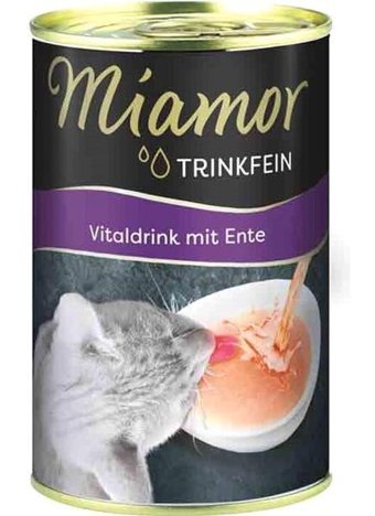 Miamor Trinkfein Ördek Çorba Yaş Kedi Maması 12x35 ml