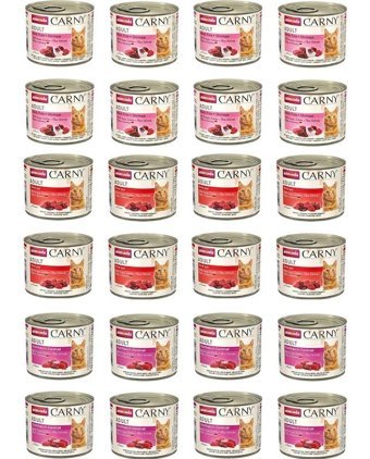 Animonda Carny Karışık Jöleli Yaş Kedi Maması 24x200 gr