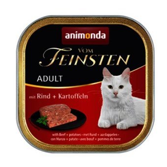 Animonda Vom Feinsten Sığır-Tavuk Jöleli Yaş Kedi Maması 100 gr