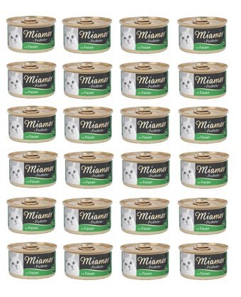 Miamor Sülün Etli Jöleli Yaş Kedi Maması 24x85 gr