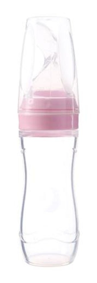 Agubugu Baby Polipropilen Yavaş Akışlı 6+ Ay Pembe Biberon Seti 120 ml