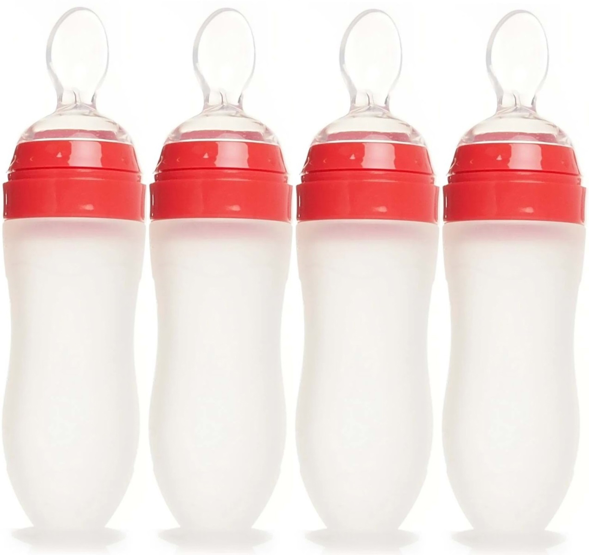 Bebedor Kod:7509 Polipropilen Yavaş Akışlı 6+ Ay Şeffaf Biberon Seti 4x120 ml