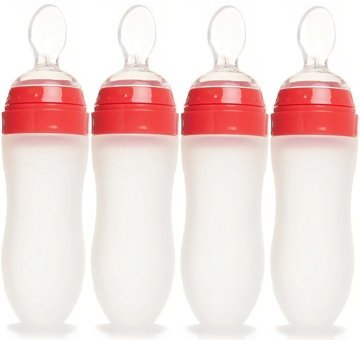 Bebedor Kod:7509 Polipropilen Yavaş Akışlı 6+ Ay Şeffaf Biberon Seti 4x120 ml