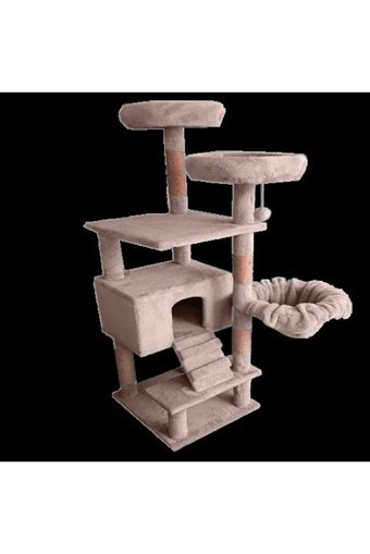 Xnews Alithestereo İç Mekan Kedi Evi Bej
