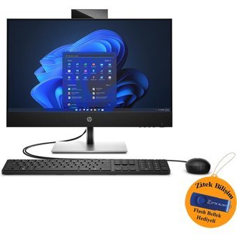 Hp ProOne 440 G9 6D395EA ZI709  Dahili UHD Graphics Intel Core i7 12700T 32 GB Ram 512 GB SSD 23.8 inç Full HD Windows 11 Pro Dokunmatik All In One Bilgisayar + Zitek 16 GB Flash Bellek
