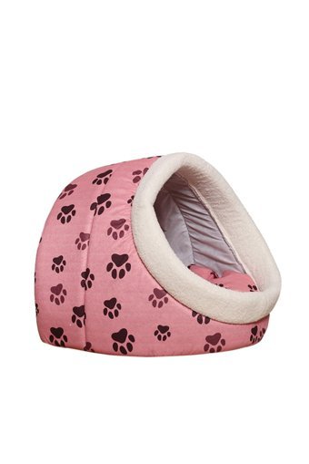 Beyzatex Alaska Yuvarlak İç Mekan Kedi Evi Pembe