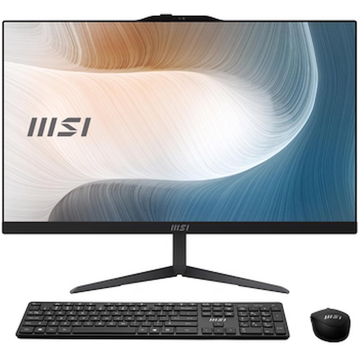 MSI MODERN AM242 12M-636XTR Dahili Iris Xe Graphics Intel Core i5 1235U 8 GB Ram DDR4 512 GB SSD 23.8 inç Full HD Freedos All In One Bilgisayar