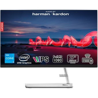 Lenovo IdeaCentre 3 27IAP7 F0GJ00PNTR-321 Dahili UHD Graphics Intel Core i5 12450H 32 GB Ram 512 GB SSD 27 inç Full HD Windows 11 Pro All In One Bilgisayar