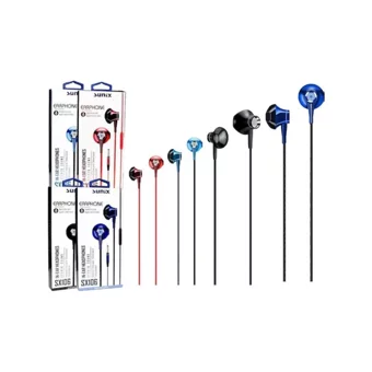 Sunix Sx-106 Mikrofonlu 3.5 Mm Jak Kablolu Kulaklık Siyah