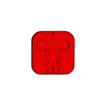 İ-Stone Earphone Mikrofonlu 3.5 Mm Jak Kablolu Kulaklık Kırmızı