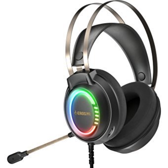 Gamdias Eros-M3 Silikonlu Mikrofonlu 3.5 Mm Jak Kablolu Kulaklık Siyah
