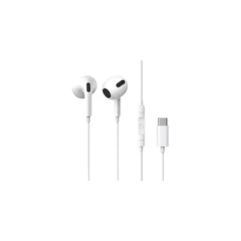 Alleon Baseus Encok C17 Mikrofonlu Type C Kablolu Kulaklık Beyaz