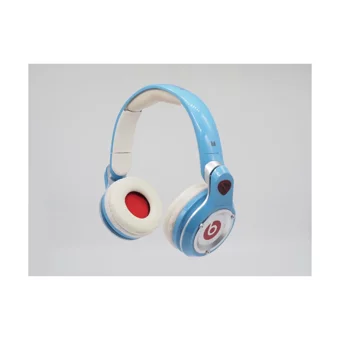 Beats Silikonlu 3.5 Mm Jak Kablolu Kulaklık Mavi