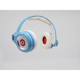 Beats Silikonlu 3.5 Mm Jak Kablolu Kulaklık Mavi