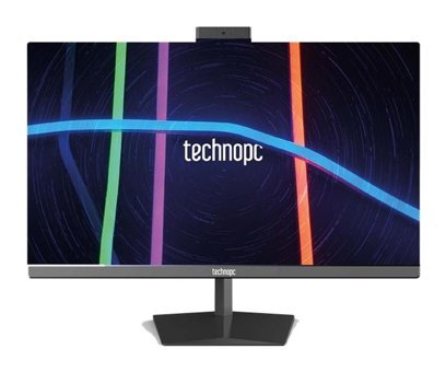 Technopc Pro PC KR23 Dahili Radeon Vega 7 AMD Ryzen 5 5650G 8 GB Ram 240 GB SSD 23.8 inç Full HD Freedos All In One Bilgisayar