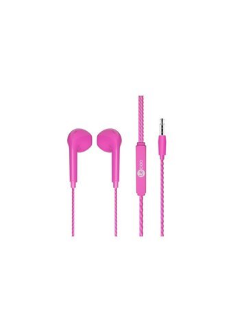 Lenovo Eh104 Mikrofonlu 3.5 Mm Jak Kablolu Kulaklık Pembe