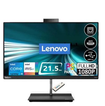 Lenovo Neo 30A ThinkCentre T12B3003XTX31 Dahili Iris Xe Graphics Intel Core i5 1235U 64 GB Ram 1 TB SSD 21.5 inç Full HD Windows 11 Home All In One Bilgisayar + Zetta Flash Bellek