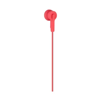 Mf Product Acoustic 0089 Silikonlu Mikrofonlu 3.5 Mm Jak Kablolu Kulaklık Kırmızı