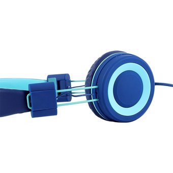 Fertiong Gm-008 Silikonlu Mikrofonlu 3.5 Mm Jak Kablolu Kulaklık Mavi