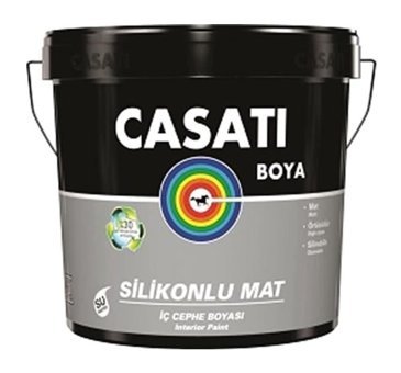 Casati C001 Silikonlu Su Bazlı Mat İç Cephe Boyası 15 lt Beyaz