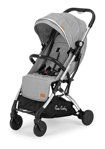 Pierre Cardin Capsule Katlanabilir Tek Elle Kapanan 360 Derece Dönen Tam Yatar Kabin Tipi Puset Bebek Arabası Gri