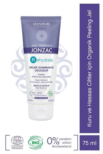 Eau Thermale Jonzac Organik Siyah Nokta Karşıtı Jel Şişe Yüz Peelingi 75 ml