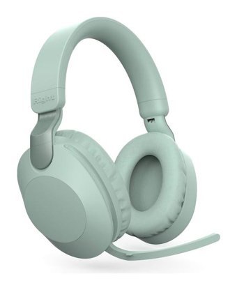 Aircraft MS-B2 Android & iOS Uyumlu Su Geçirmez Tek Mikrofonlu 5.3 Silikonlu Gürültü Önleyicili Kablosuz Kulak Üstü Bluetooth Kulaklık Yeşil