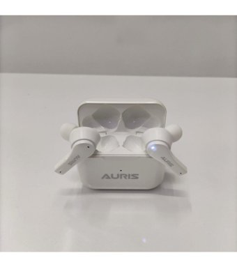Auris Ars-Tw01 Android & iOS Uyumlu Su Geçirmez Tek Mikrofonlu 5.0 Silikonlu Gürültü Önleyicili Kablosuz Kulak İçi Bluetooth Kulaklık Beyaz