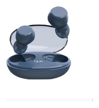 Linktech DOT1 Android-iOS-Mac-Windows Uyumlu 5.2 Silikonlu Kablosuz Kulak İçi Bluetooth Kulaklık Mavi