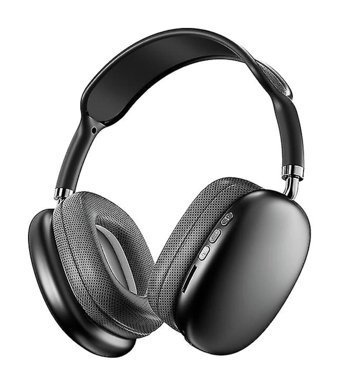Sprange Plus Android & iOS Uyumlu Tek Mikrofonlu 5.1 Silikonlu Gürültü Önleyicili Kablosuz Kulak Üstü Bluetooth Kulaklık Siyah