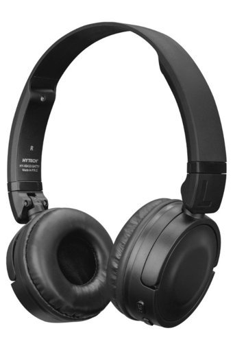 Hytech Hy-XBK33 5.0 Silikonlu Kablosuz Kulak Üstü Bluetooth Kulaklık Siyah