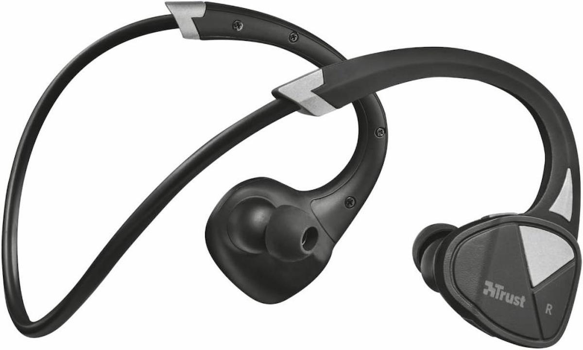 Trust Urban 22501 Android & iOS Uyumlu Tek Mikrofonlu Silikonlu Kablosuz Boyun Askılı Bluetooth Kulaklık Siyah