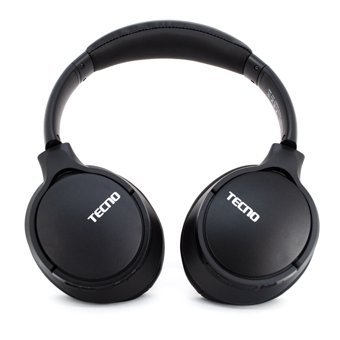 Tecno Camon 20 Premier Su Geçirmez Silikonlu Gürültü Önleyicili Kablosuz Kulak Üstü Bluetooth Kulaklık Siyah