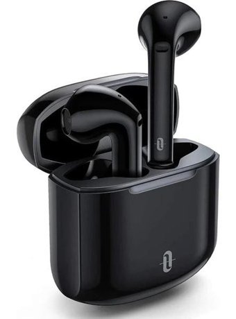 Taotronics Soundliberty 95 Cvc 8.0 Android & iOS Uyumlu Su Geçirmez Çift Mikrofonlu 5.0 Silikonsuz Gürültü Önleyicili Kablosuz Kulak İçi Bluetooth Kulaklık Siyah