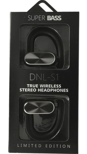 Newface Dnl-S1 Android & iOS Uyumlu Tek Mikrofonlu Silikonlu Gürültü Önleyicili Kablosuz Kulak İçi Bluetooth Kulaklık Siyah