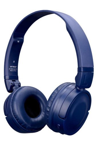 Hytech Hy-XBK33 5.0 Silikonlu Kablosuz Kulak Üstü Bluetooth Kulaklık Mavi