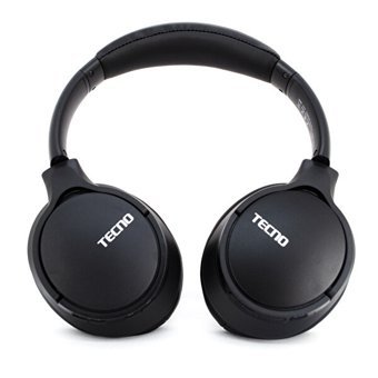 Tecno Phantom V Fold Nightingale-N1 Su Geçirmez 5.0 Silikonlu Kablosuz Kulak Üstü Bluetooth Kulaklık Siyah