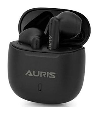 Auris TW04 Android & iOS Uyumlu Su Geçirmez Tek Mikrofonlu 5.0 Silikonsuz Kablosuz Kulak İçi Bluetooth Kulaklık Siyah