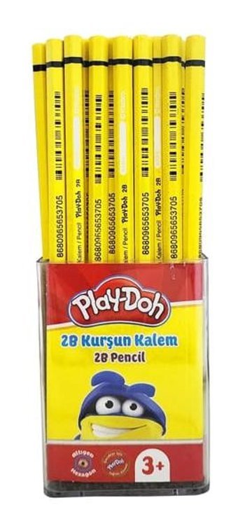 Play-Doh 72'li Altıgen Siyah 2B Kurşun Kalem Seti