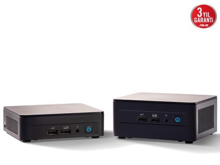 Asus Nuc 13 Pro Slim Kit NUC12WSKI7 Dahili Intel Iris Xe Graphics Intel Core i7 1260P Mini Pc